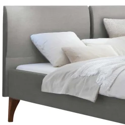 Graues Polsterbett Saconso*Pharao24 Outlet