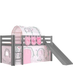 Best Graues Spielhochbett Mapino Kinder Kinderbetten|Spielbetten