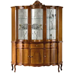 New Große Esszimmervitrine Tibet Wohnzimmerschrank|Massivholz Schränke