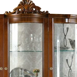 New Große Esszimmervitrine Tibet Wohnzimmerschrank|Massivholz Schränke