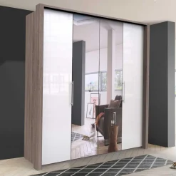 Großer Schlafzimmerschrank Yunidra Jugendkleiderschrank