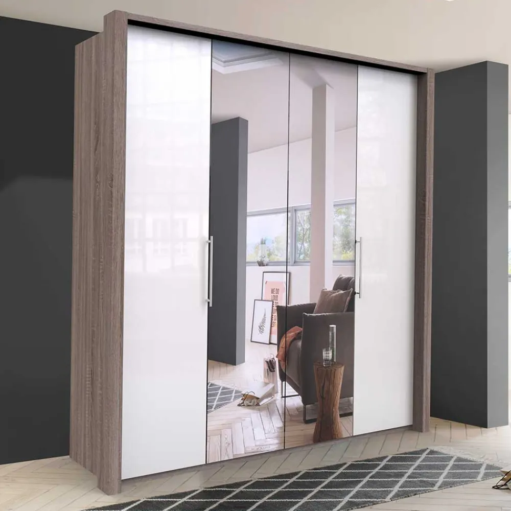 Großer Schlafzimmerschrank Yunidra Jugendkleiderschrank