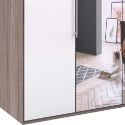 Großer Schlafzimmerschrank Yunidra Jugendkleiderschrank