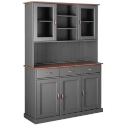 Clearance Großes Küchenbuffet Tibiun Massivholz Schränke|Esszimmerschränke