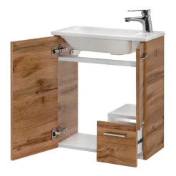 Outlet Gäste WC Möbel Set Ruleca Badmöbel Sets