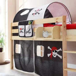 New Halbhochbett Split Kinder Piratenbett|Kinderhochbetten