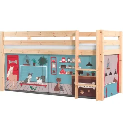 Discount Halbhohes Kinderbett Bevallia Kinder Kinderhochbetten|Kinderbetten