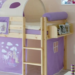 Halbhohes Kinderbett Leila Kinder Kinderhochbetten|Kinderbetten