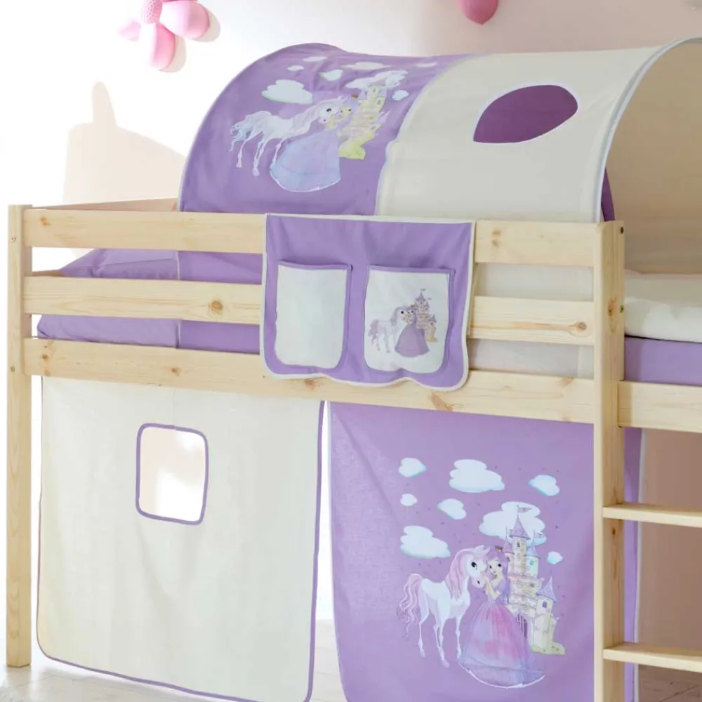 Halbhohes Kinderbett Leila Kinder Kinderhochbetten|Kinderbetten