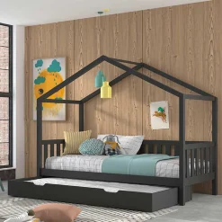 Haus Kinderbett Edro Kinder Kinderbetten