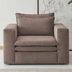 Hellbrauner Einzelsessel Mejan*Pharao24 New