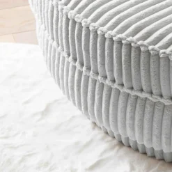 Clearance Hellgrauer Sessel mit Hocker Mirabal Wohnzimmer Sessel|Relaxsessel