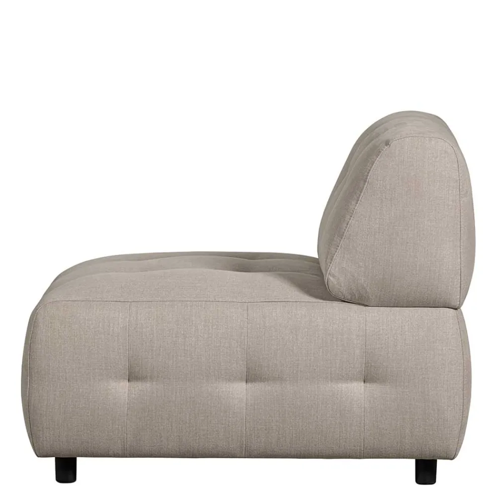 Discount Hellgraues Flachgewebe Sofa Element Cracks Modulsofas|Einzelsofa