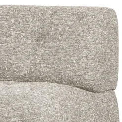 Hellgraues Modulsofa Element meliert Ajama*Pharao24 Online