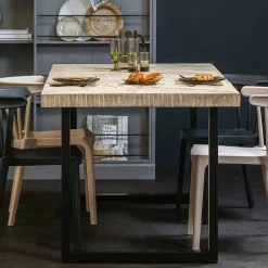 Herringbone Esstisch Agliana Küchentisch|Massivholztische