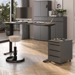 Höhenverstellbarer Schreibtisch Abby*Pharao24 New