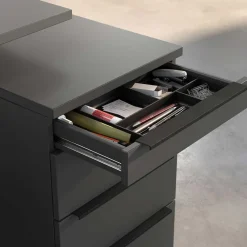 Höhenverstellbarer Schreibtisch Abby*Pharao24 New