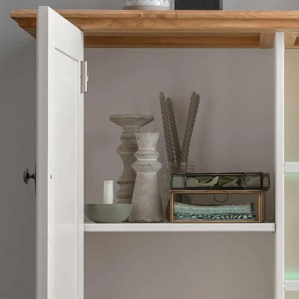 Best Highboard Greeks Massivholzmöbel|Wohnzimmerschrank