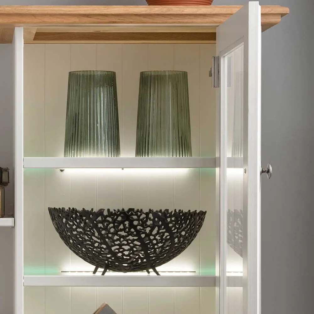 Best Highboard Greeks Massivholzmöbel|Wohnzimmerschrank