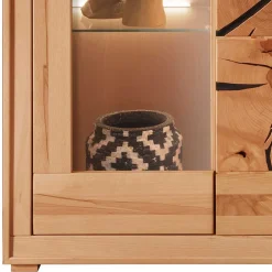 Highboard mit Glastür Olmedo*Pharao24 Discount