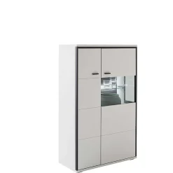 New Highboard Ukai Vitrinenschrank|Stauraumvitrinen