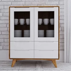 Best Highboard Vitrine Triancova Flurkommoden|Stauraumvitrinen