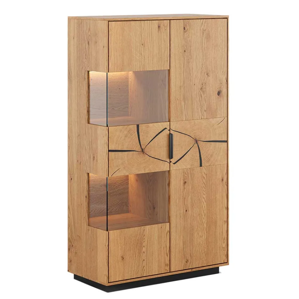 Sale Highbord Tenna Stauraumvitrinen|Highboards