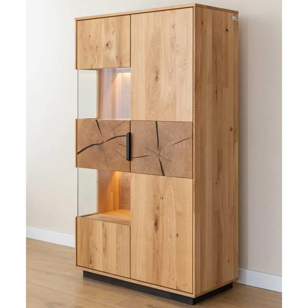 Sale Highbord Tenna Stauraumvitrinen|Highboards