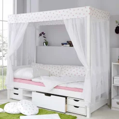 Outlet Himmelbett Fresh Funktionsbetten|Schubkastenbetten