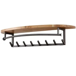 Clearance Hängegarderobe Mangaly Wandgarderoben|Massivholz Garderoben