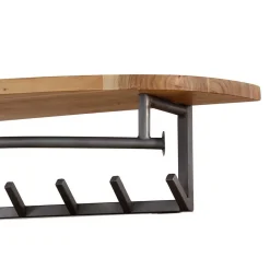 Clearance Hängegarderobe Mangaly Wandgarderoben|Massivholz Garderoben