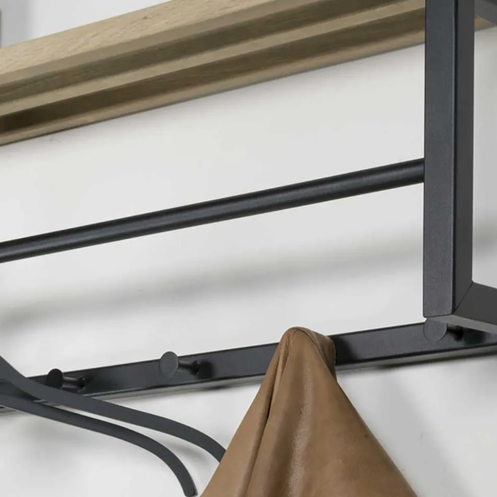 Sale Hängegarderobe Ovidio Wandgarderoben|Massivholz Garderoben