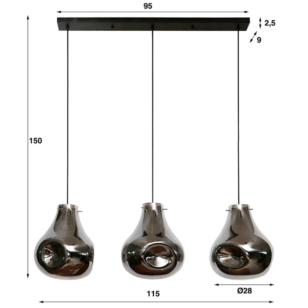 Discount Hängeleuchte aus Glas Yarisis Lampen Und Leuchten