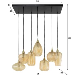 Hängeleuchte Olyna*Pharao24 New