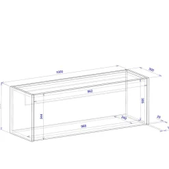 Hängeschreibtisch Uzniana*Pharao24 Online