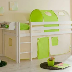 Clearance Hochbett Greeny Kinder Kinderhochbetten|Kinderbetten