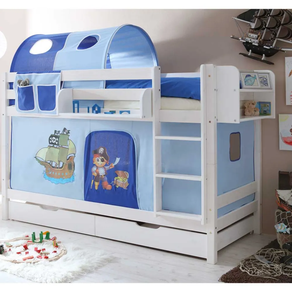Hot Hochbett Marliana Kinder Kinderbetten|Piratenbett