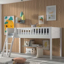 Clearance Hochbettgestell Brava Kinder Kinderhochbetten|Kinderbetten