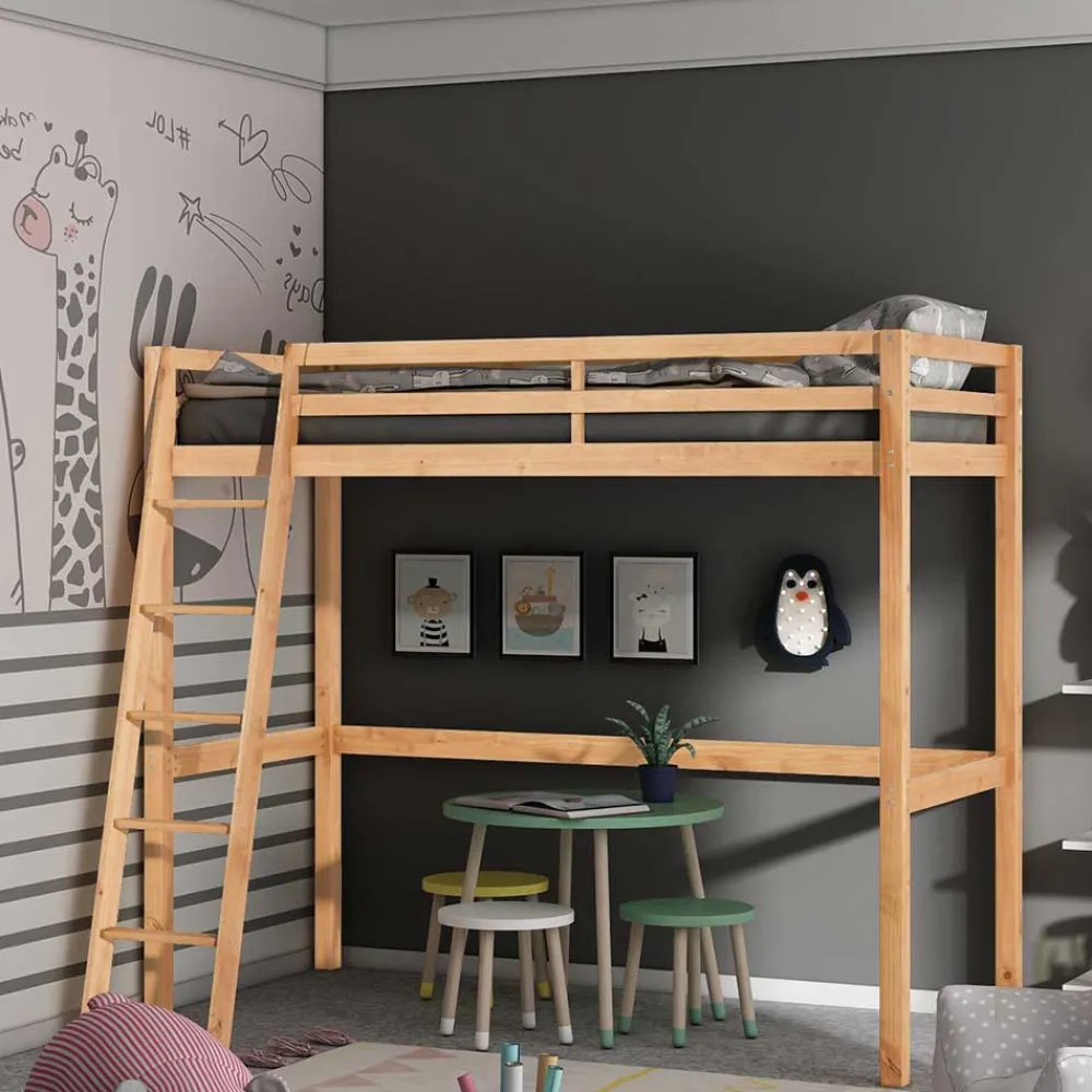 Hot Hochbettgestell Pastravo Kinder Kinderhochbetten|Kinderbetten