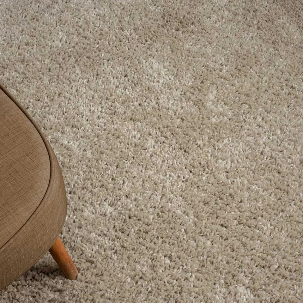 Clearance Hochflor Teppich Beige Pisaldo Teppiche