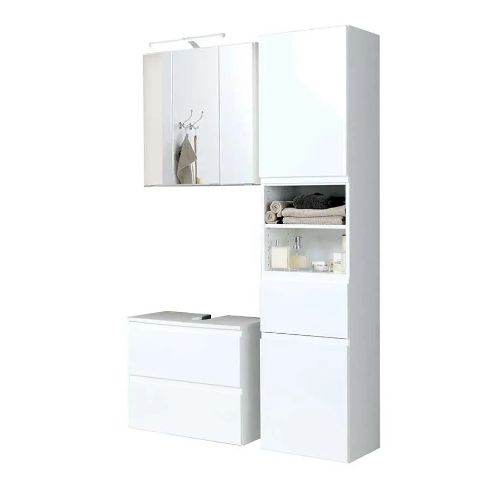 Online Hochglanz Badmöbel Lectrio Badmöbel Sets