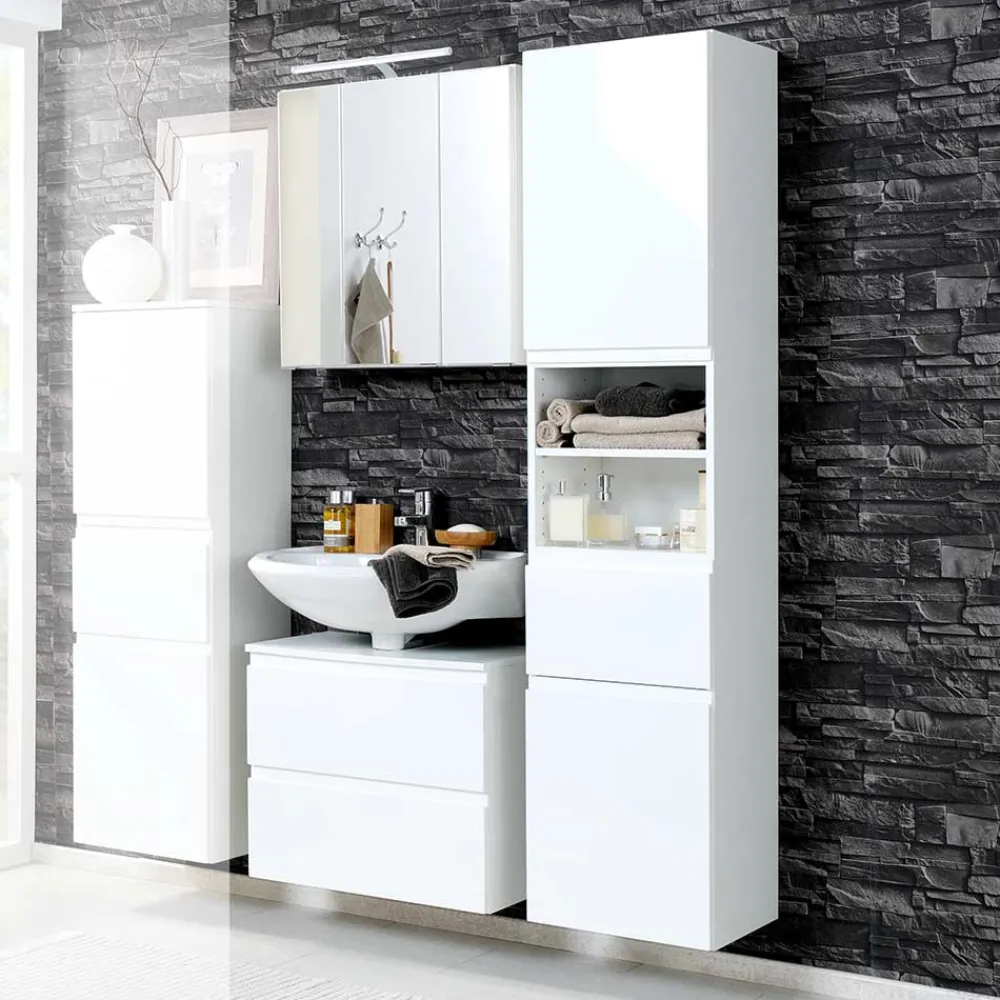 Online Hochglanz Badmöbel Lectrio Badmöbel Sets