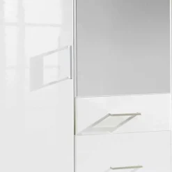 Hochglanz Schlafzimmerkleiderschrank Emritalo*Pharao24 Clearance