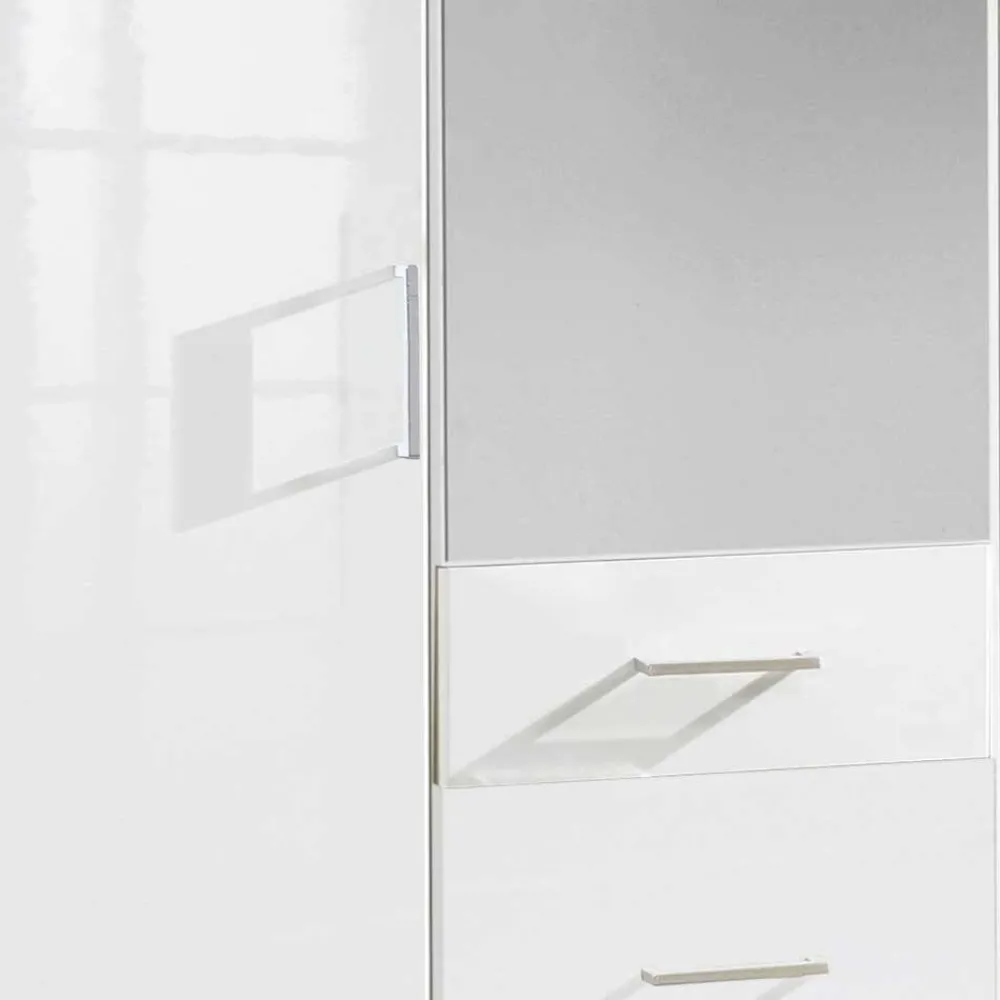 Hochglanz Schlafzimmerkleiderschrank Emritalo*Pharao24 Clearance