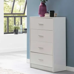 Hot Hochglanz Schubkastenkommode Salverna Flurkommoden|Schlafzimmerkommoden