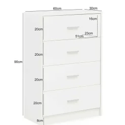 Hot Hochglanz Schubkastenkommode Salverna Flurkommoden|Schlafzimmerkommoden