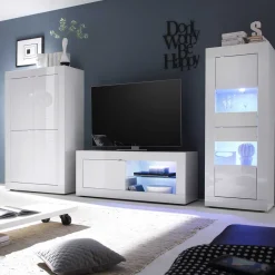 Hochglanz Wohnwand Deconda*Pharao24 Best