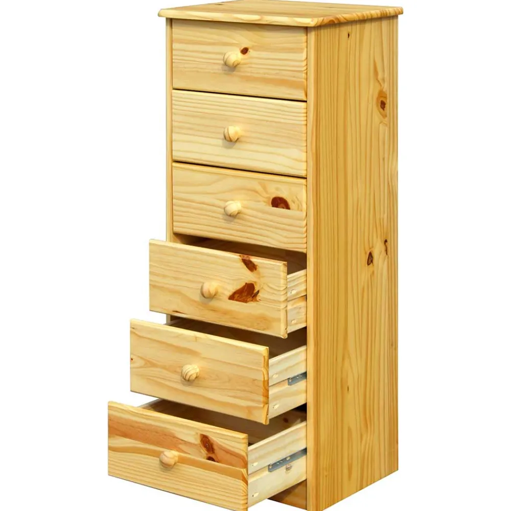 Clearance Hochkommode Jurentian Massivholz Kommoden|Hochkommoden