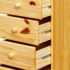 Clearance Hochkommode Jurentian Massivholz Kommoden|Hochkommoden