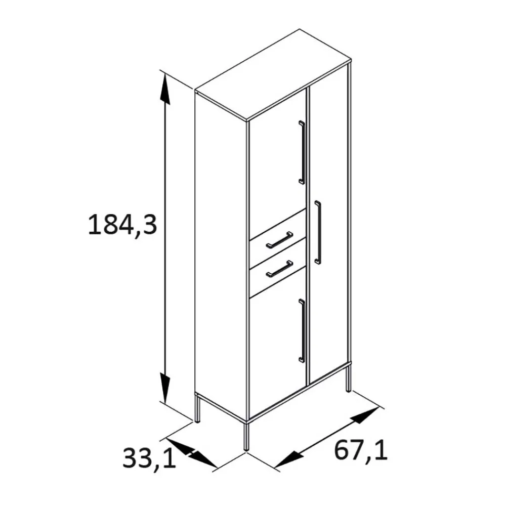 Hochschrank Call Dielenschränke